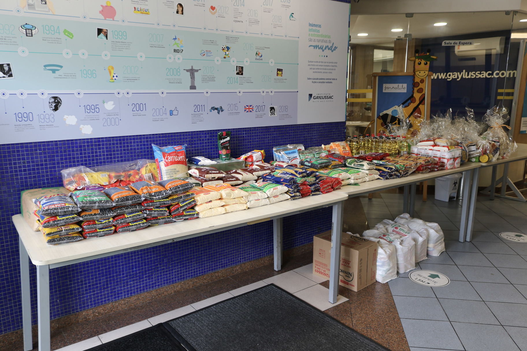 Campanha "Fome Não!" é feita pela Cognita